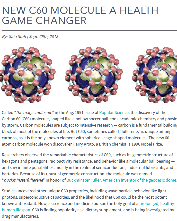 what did scientists do to make c60